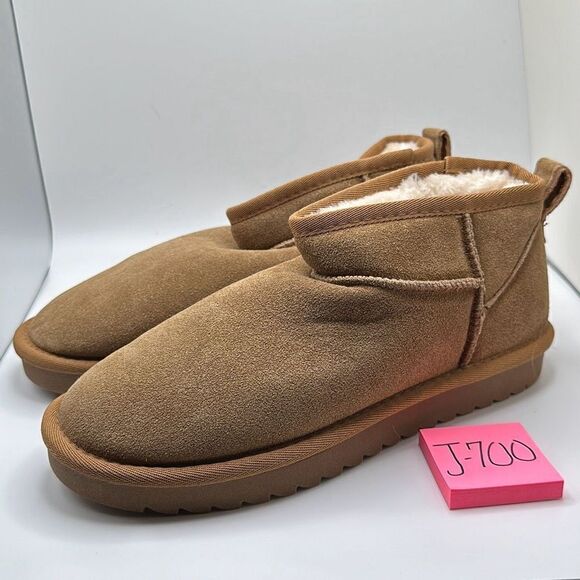 CUSHIONAIRE Women's pull on boot 8.5 CHESTNUT - Picture 4 of 7